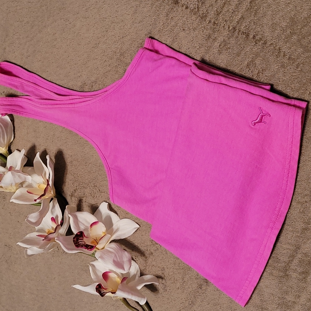 PINK VS Low Back Tank/Swim Cover